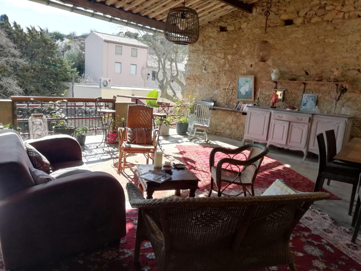 La Terrasse Vigneronne Acomodação com café da manhã Fitou Exterior foto